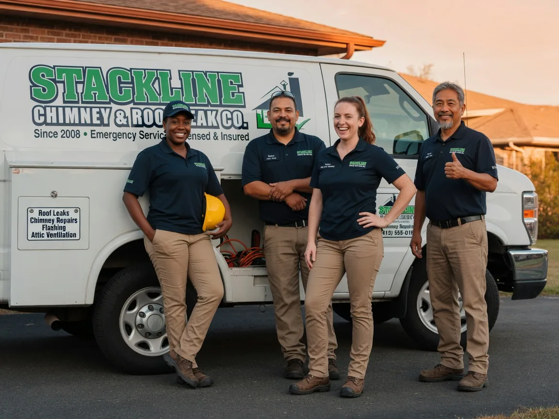 Chimney flashing repair company in East Fultonham, OH